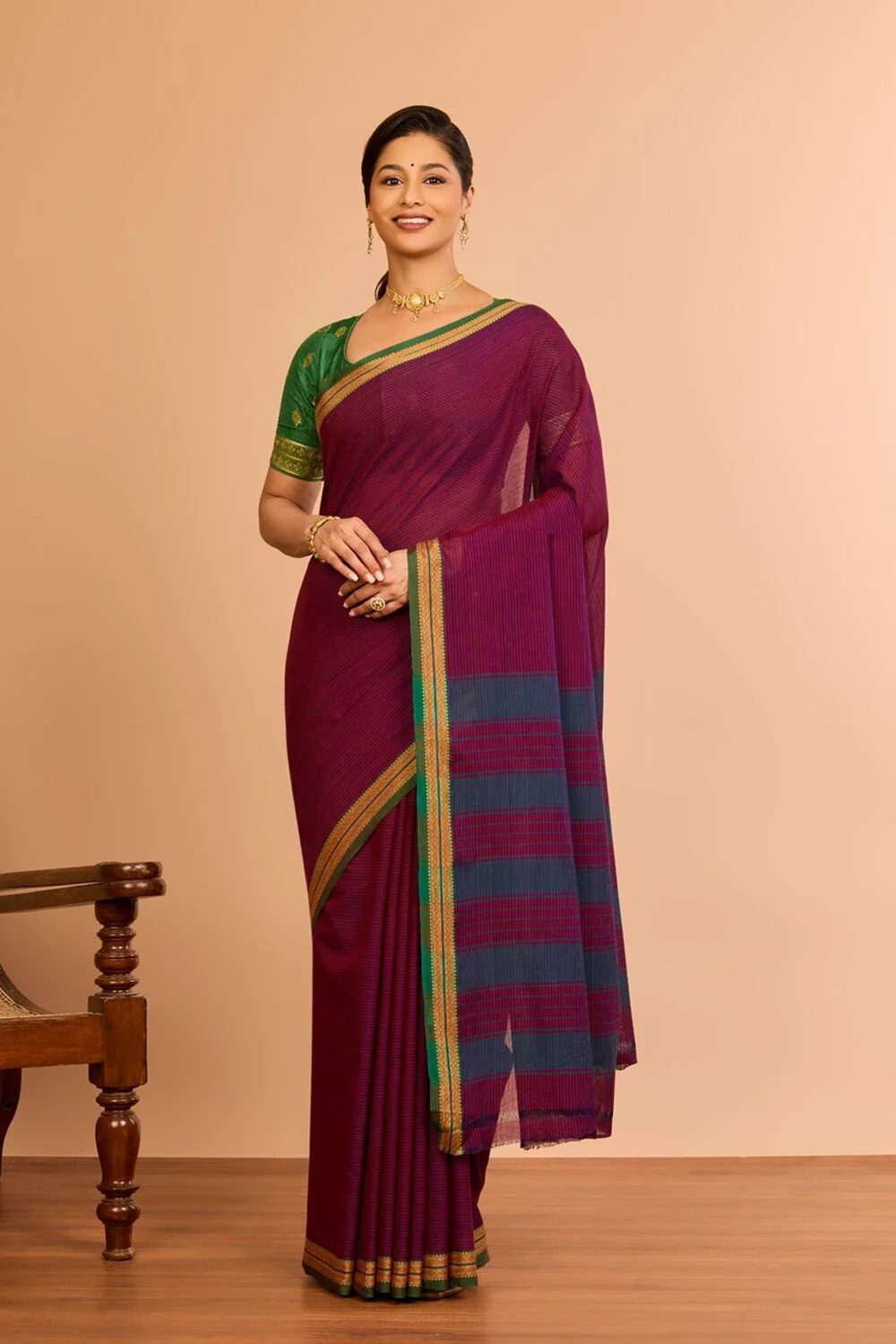 Daily Wear Printed Cotton Saree